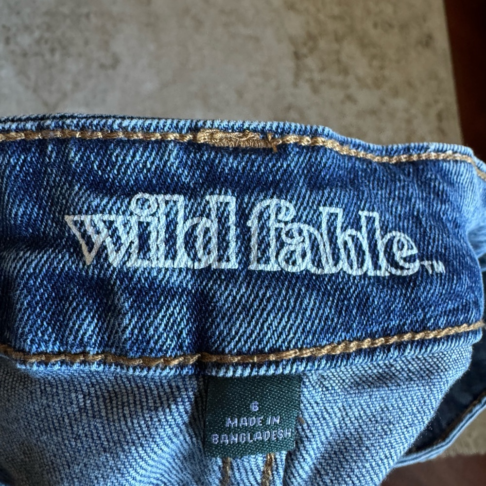 Wild Fable Denim Skirt - Size 6 - Picture 3 of 3
